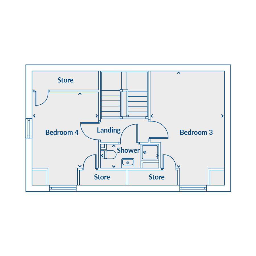 Second Floor Floorplan