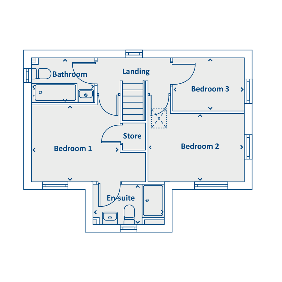 First Floor Floorplan