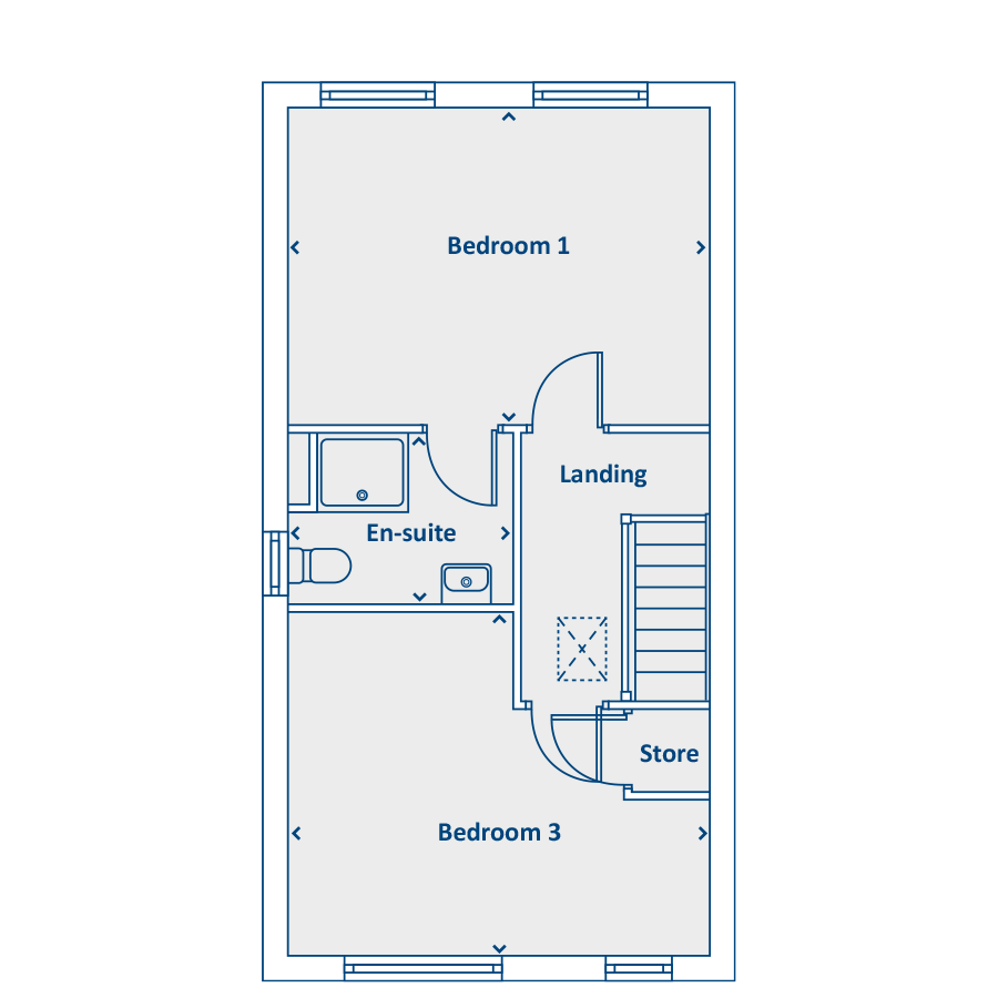 Second Floor Floorplan